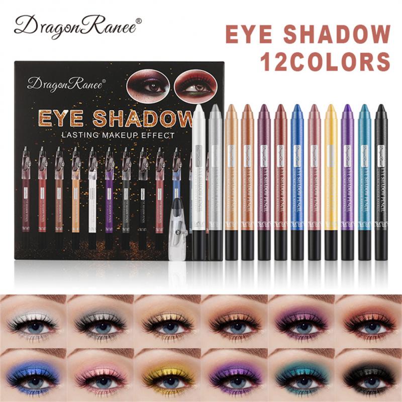 12 Colours Eyeshadow Pencil Set